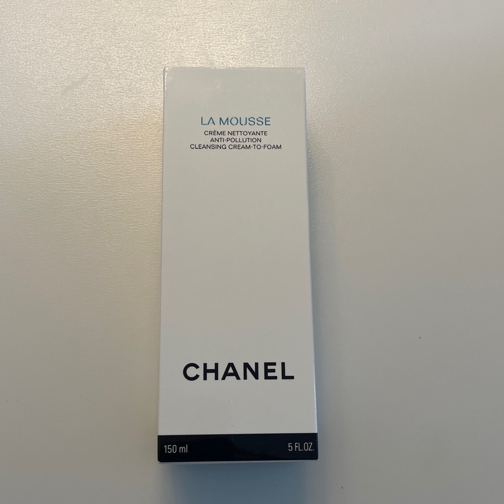 NEW CHANEL LA MOUSSE ANTI-POLLUTION CLEANSING CREAM TO FOAM 150ML